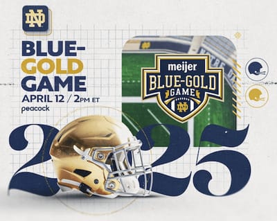 The annual blue-gold game is almost here!