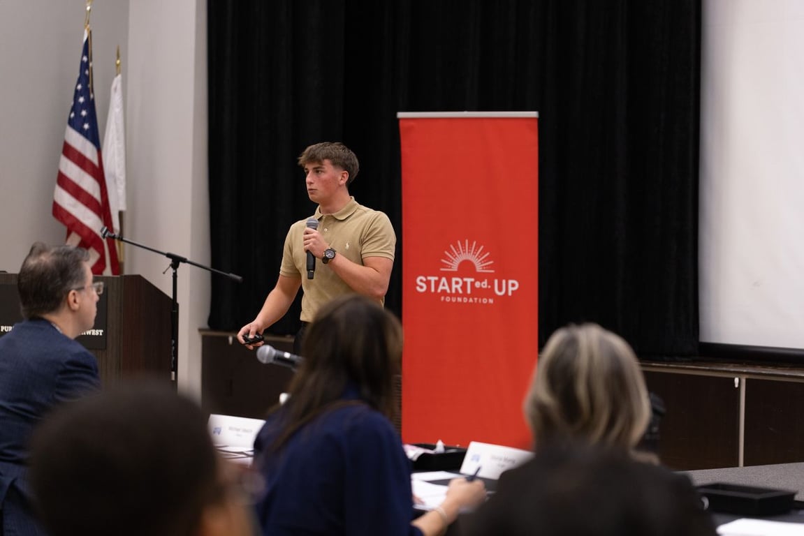 Ashton Verbish of Hanover Central High School founded SafetyGlow.