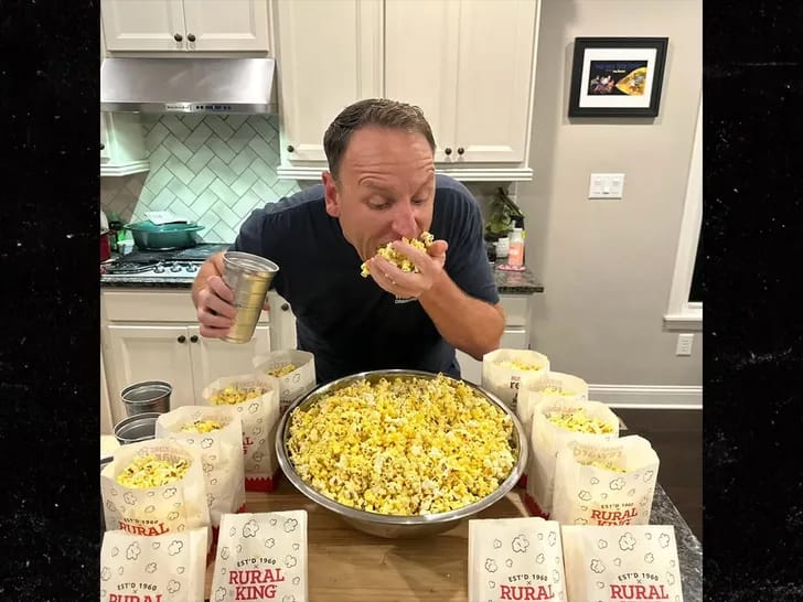 Joey Chestnut to Chase Own Popcorn World Record, from Get Indiana: #1, #2, #18, #26... IN Towns Among Best in U.S.