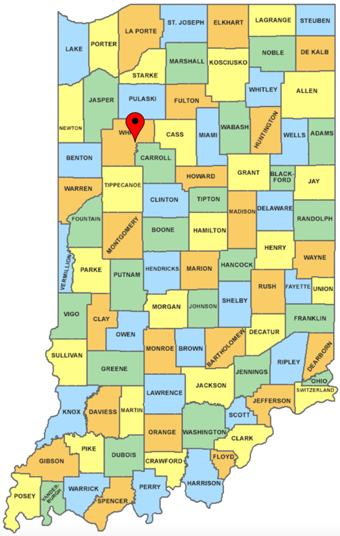 Fast Facts, from Get Indiana: A Guide to Indiana's Premier Lake Destination
