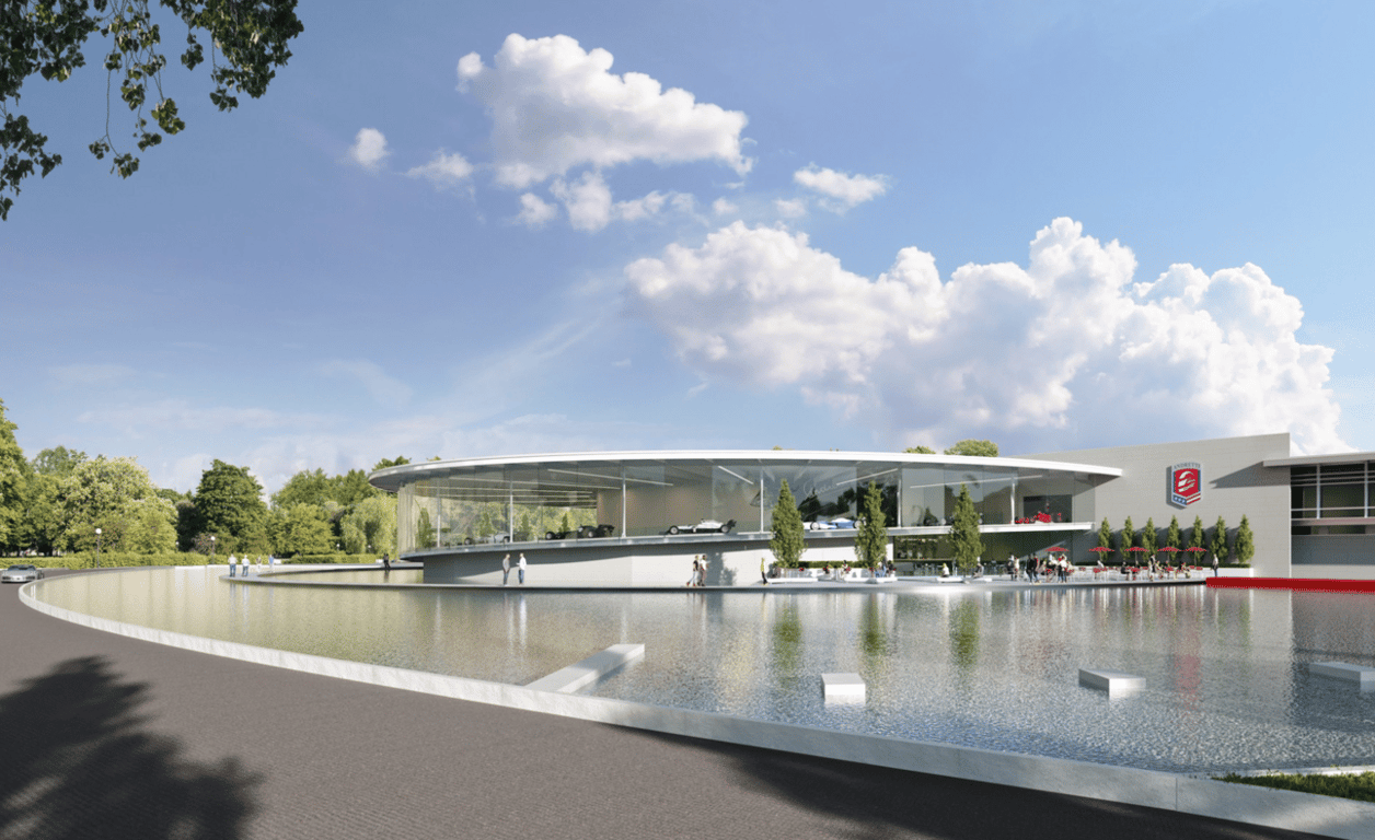 Rendering of Andretti HQ