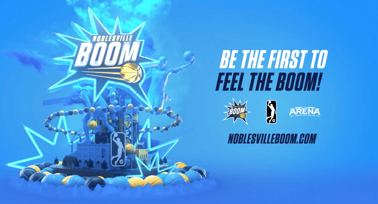 Indiana Mad Ants The Noblesville BOOM 🏀, from Get Fishers: ⛵A New Waterpark?