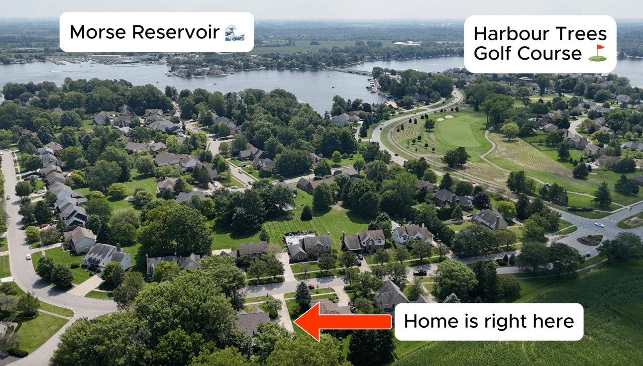 This house has a secret..., from Get Fishers: ⛵️ $28 million per mile