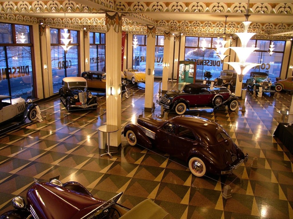 Automotive Museums, from Get Indiana: What IN Town is Known as the "Home of the Classics?"