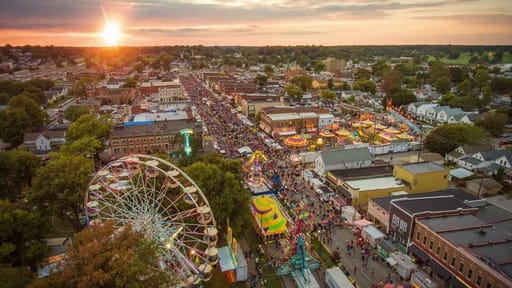 Sunday-Saturday, Oct. 5-11: West Side Nut Club Fall Festival 📍 Evansville, from Get Indiana: Hoosier High 5: Octoberfest