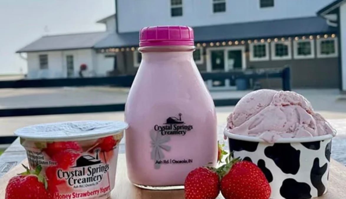 This week’s journey is taking us to Crystal Springs Creamery!