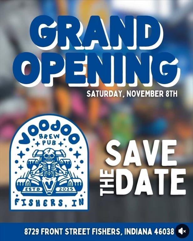 Voodoo Brewing Co. Grand Opening, from Get Fishers: ⛵ New: Fishers Digest is now Get Fishers