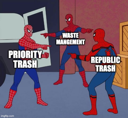 One of these three companies might be picking up your trash next January 🗑️, from Get Fishers: ⛵️ Who will start getting