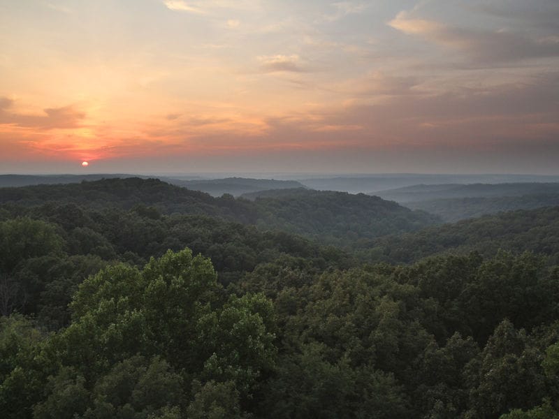 The History of Hoosier National Forest, from Get Indiana: Votes are IN for '26 Winner of Best Small Town in IN