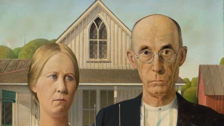 An art museum gallery in Iowa