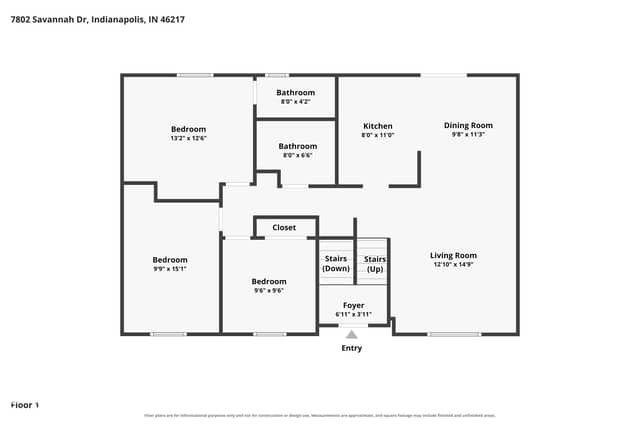 7802 Savannah Drive, Indianapolis, IN 46217, photo 3 of 54