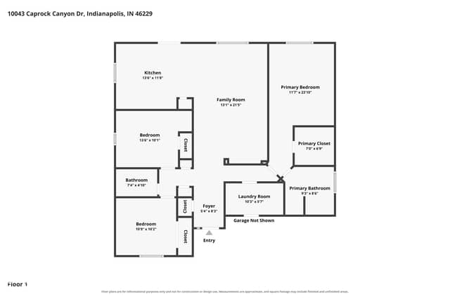 10043 Caprock Canyon Drive, Indianapolis, IN 46229, photo 5 of 30