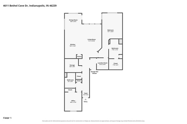 4611 Bethel Cove Drive, Indianapolis, IN 46239, photo 4 of 42