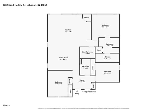 2702 Sand Hollow Drive, Lebanon, IN 46052, photo 4 of 42