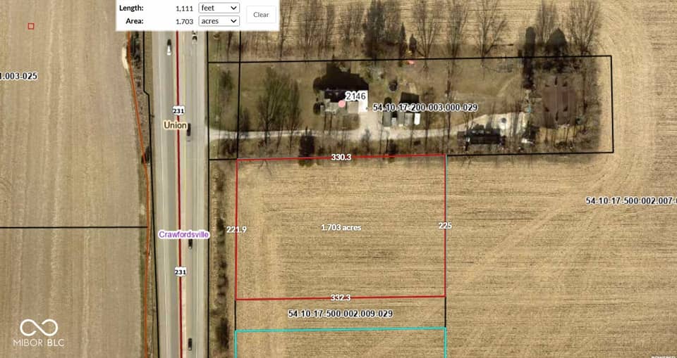 TBD S US 231, Crawfordsville