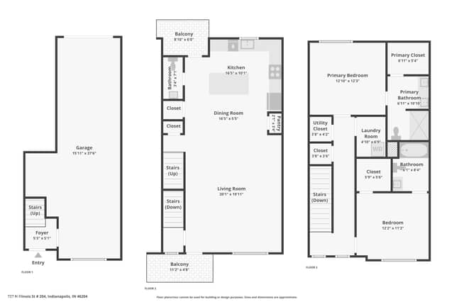 727 N Illinois Street #204, Indianapolis, IN 46204, photo 4 of 45