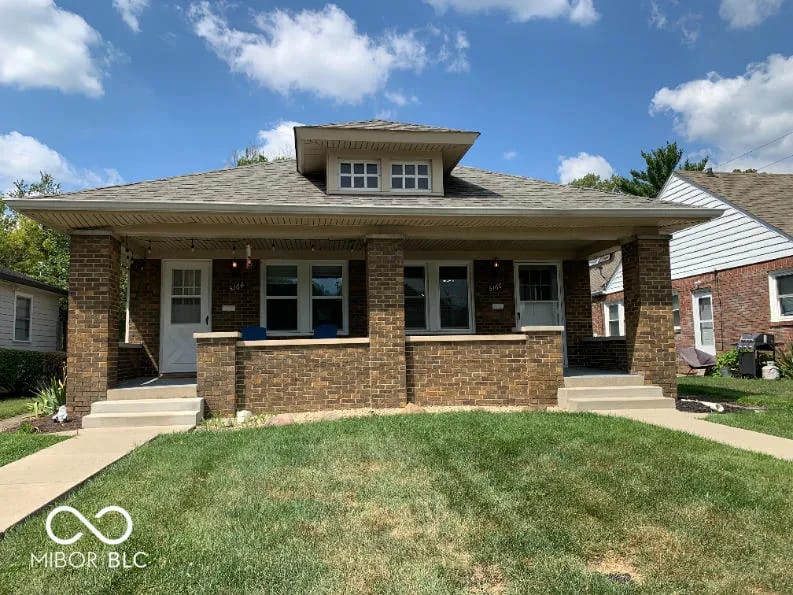 5164 Winthrop Avenue duplex exterior in Meridian Kessler