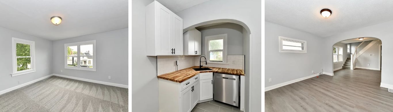 3328–3330 E New York St | Freshly Renovated Classic $239,900, from Roots Deal Sheet: Indy Real Estate: New Listings Just