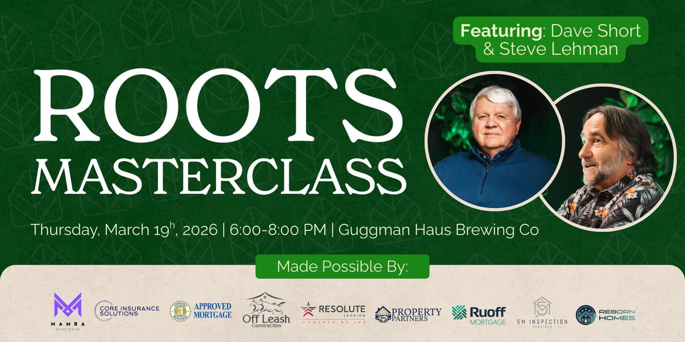ROOTS Masterclass with Dave Short & Steve Lehman, from Roots Deal Sheet: From a $20K Double Wide to 5,000 Units — Plus 10
