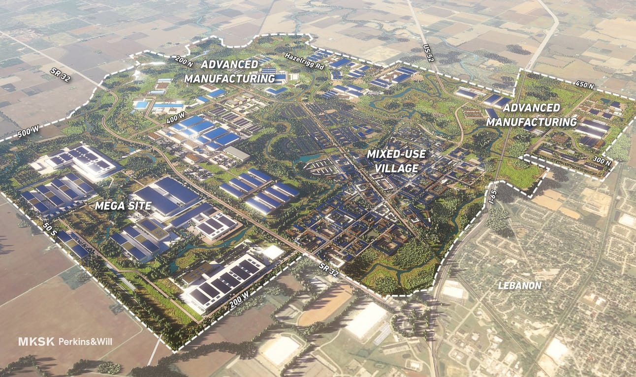 Possibly the largest economic development in Indiana history - the LEAP District