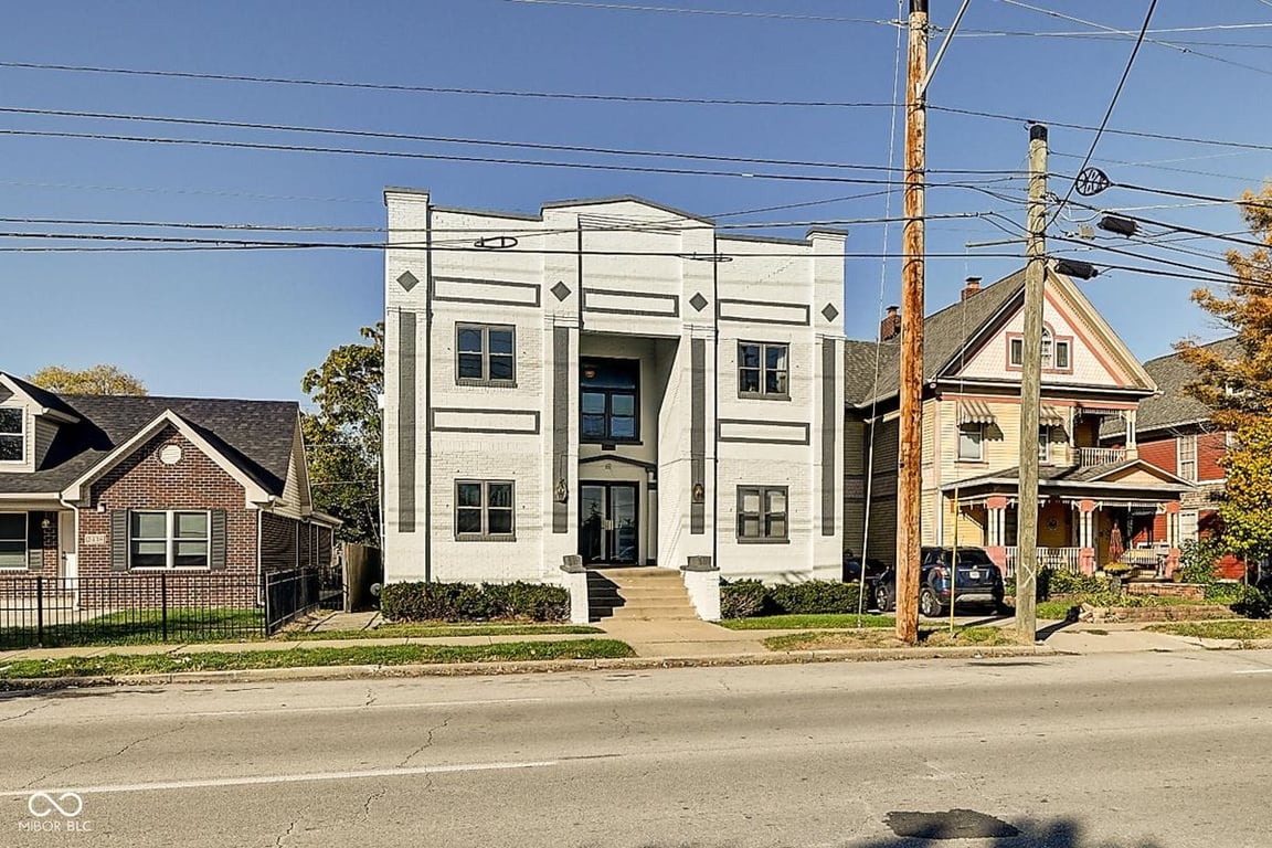 2442 N Illinois Street, eight-unit apartment building, exterior photo