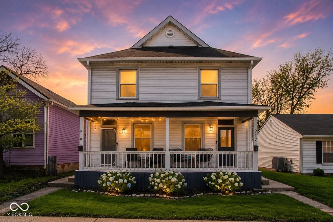 919 Prospect Street, updated duplex, exterior photo