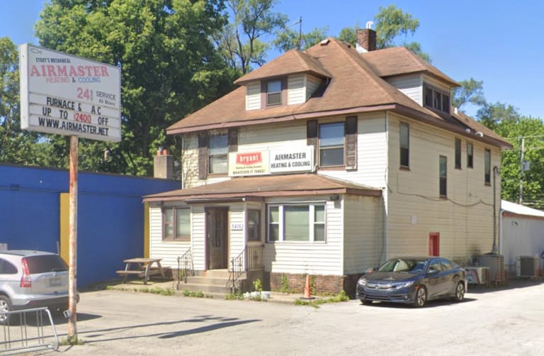 The current Airmaster building up for public auction