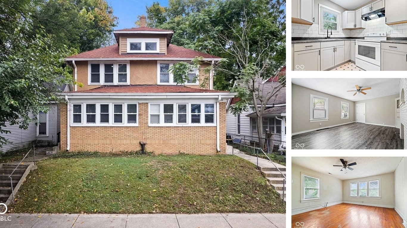 4044 Boulevard Pl, Indianapolis, IN 46208 Check It Out Here | 4B/4B Quadplex | Butler Tarkington Asking Price: $394,000