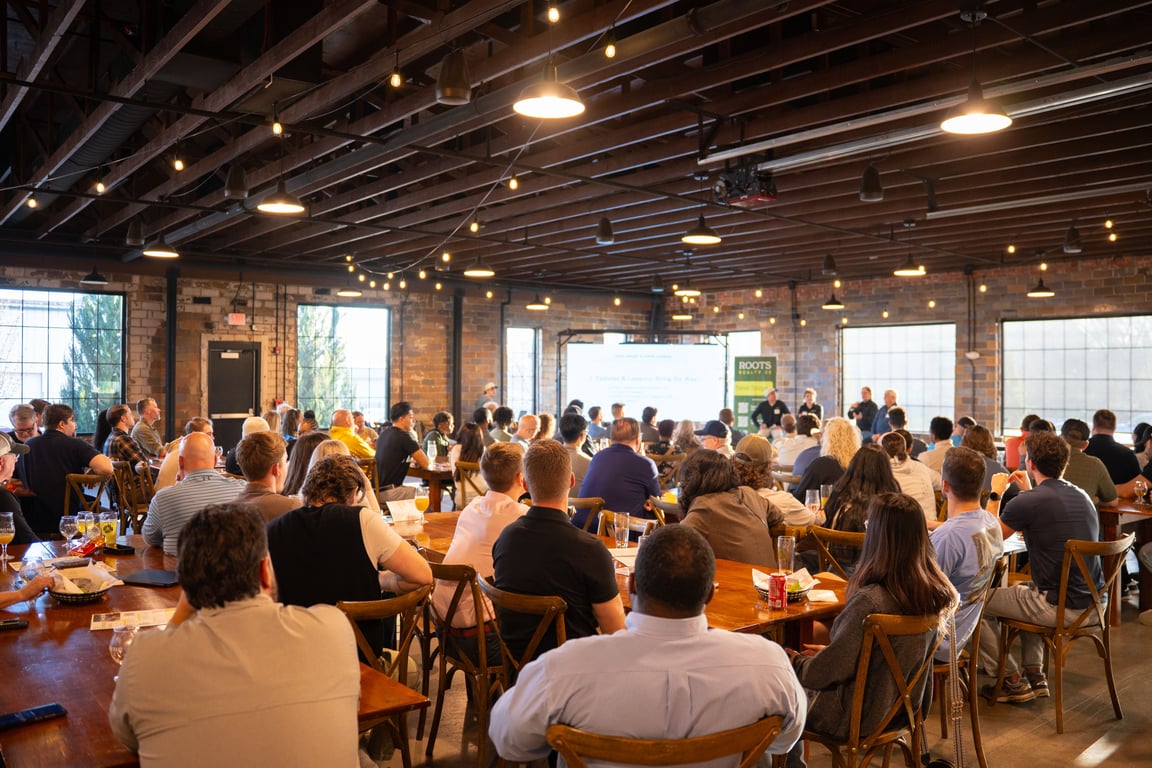 We had our Spring masterclass last night… It was packed!