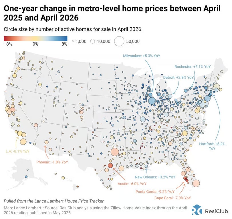 May Market Snapshot, from Indy Investor Update: Indiana Best Place to Live? SoBro Duplex, 8-Units Far East, Near North