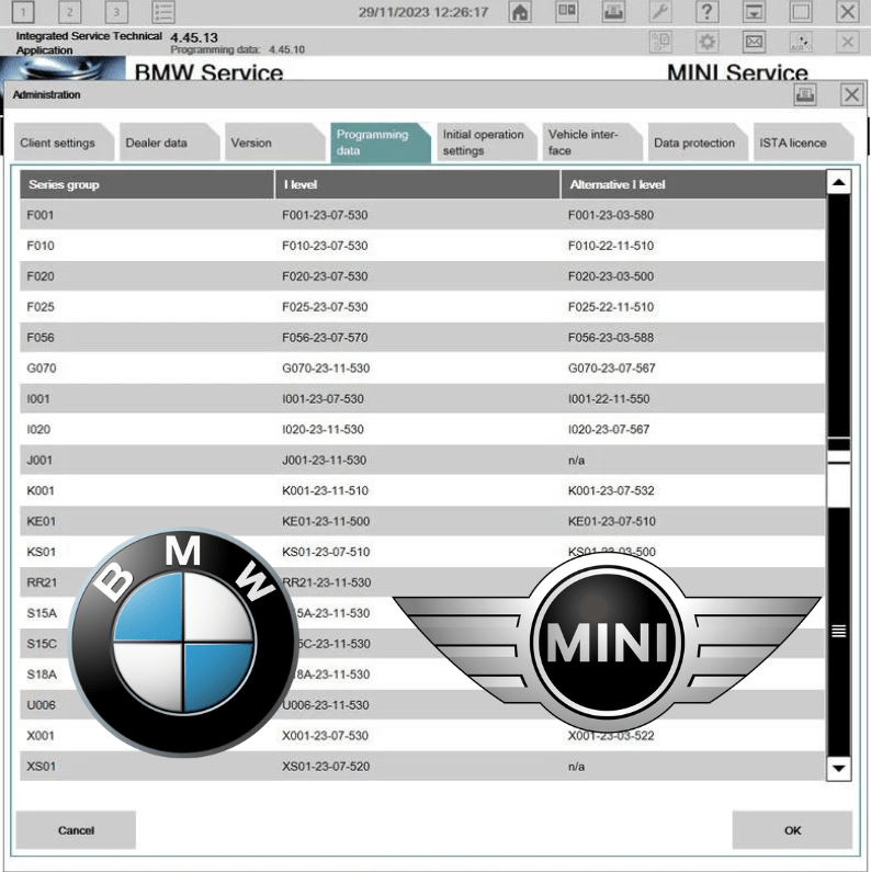 BMW Software Programming to Computer