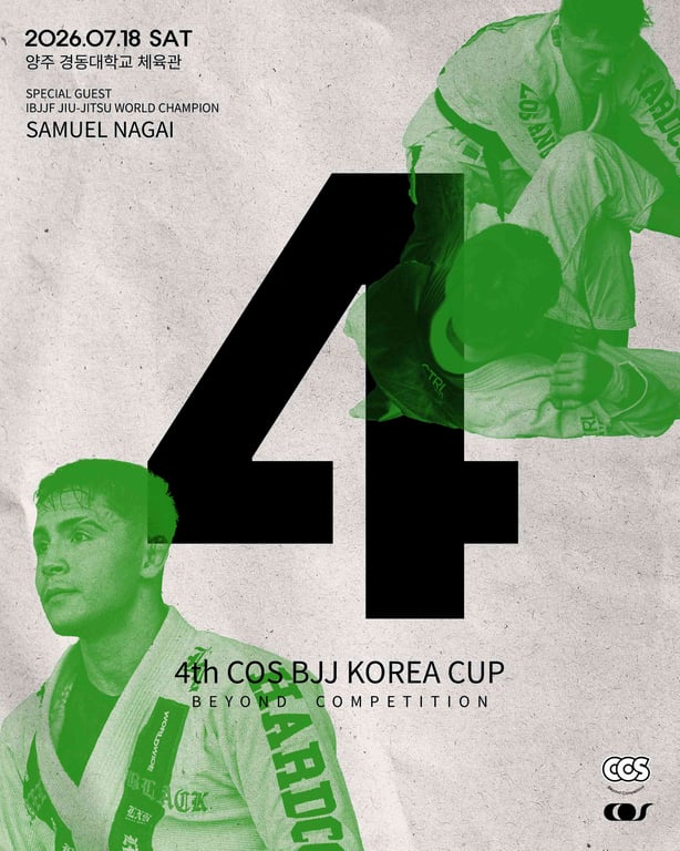 THE 4Th COS BJJ KOREA CUP