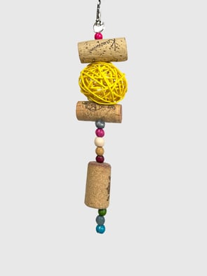 Коркова іграшка | Жовта | М