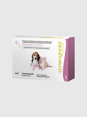 Протипаразитарні краплі | Stronghold | 0,25 мл
