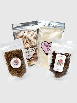 Креветки, Хробаки, Рибка, Шовкопряд