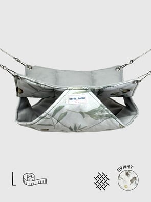 Двоповерховий Гамачок | Оливка 2 | L