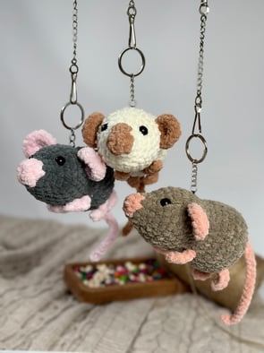 Брелок з пацючком | M