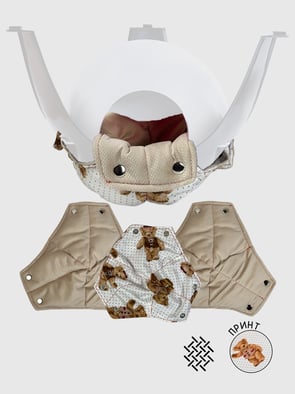 Подвійний килимок на Savic Sputnik XL | Ведмедики