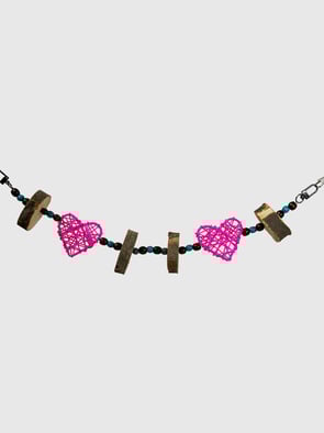 Деревʼяна іграшка | Малинове серце | L