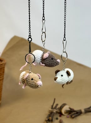 Брелок з пацючком | S