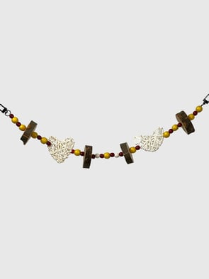 Деревʼяна іграшка | Біле серце | L