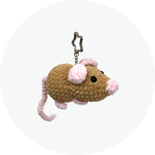 Брелоки з пацючком