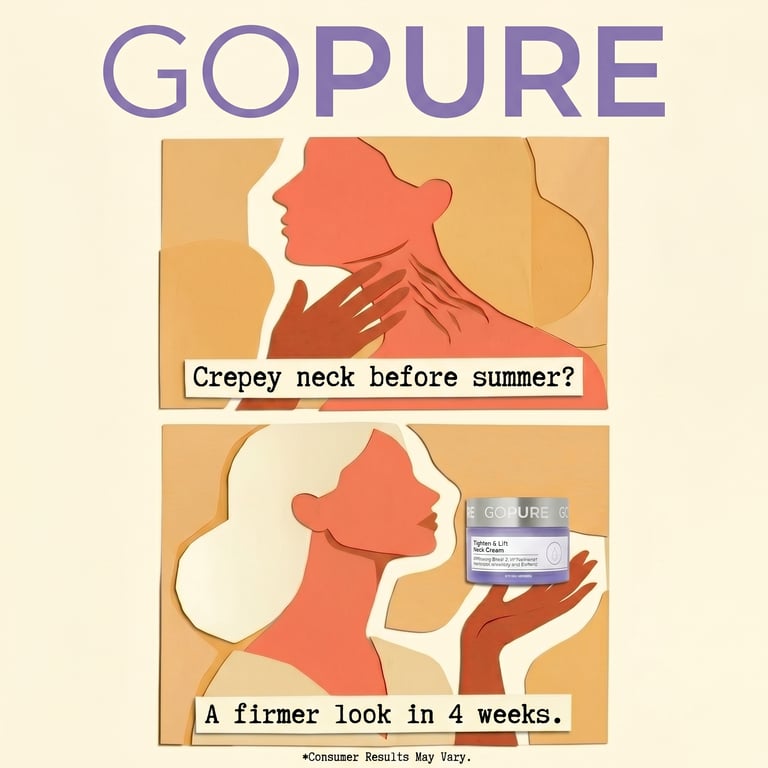 goPure lifestyle still with the product in a vanity setting