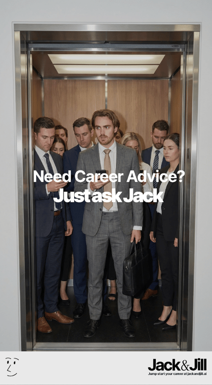 JackAndJill.ai portrait ad with crisp UI mock and confident headline