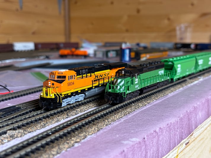 My first DCC locomotives