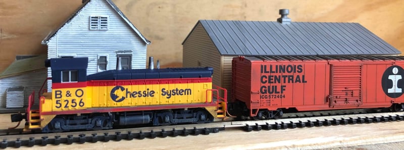 Chessie_B&O SW n ICG Boxcar.01