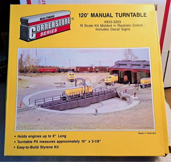Turntable kit for the layout