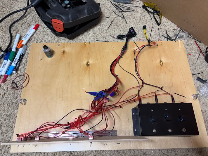 Day 7 of electrical work