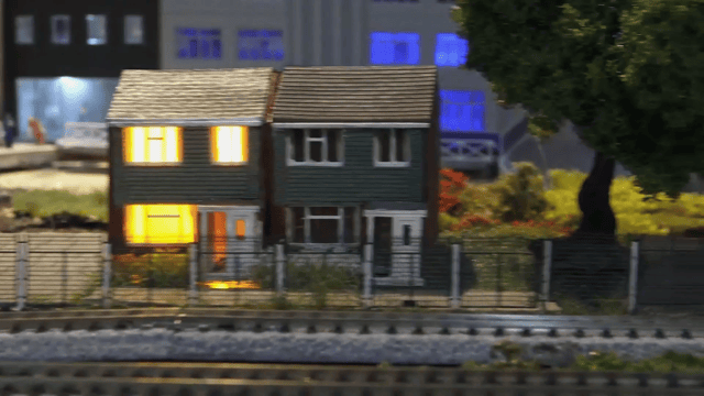 Install peco house and lights