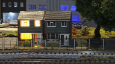 Install peco house and lights